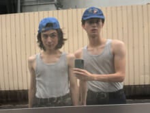 まるで兄弟！　同い年モデル松岡との撮影[栄莉弥ブログ]