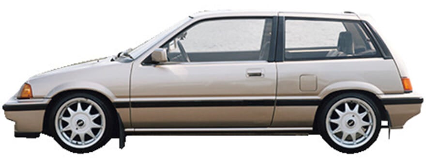 HONDA CIVIC 25R 1987年式