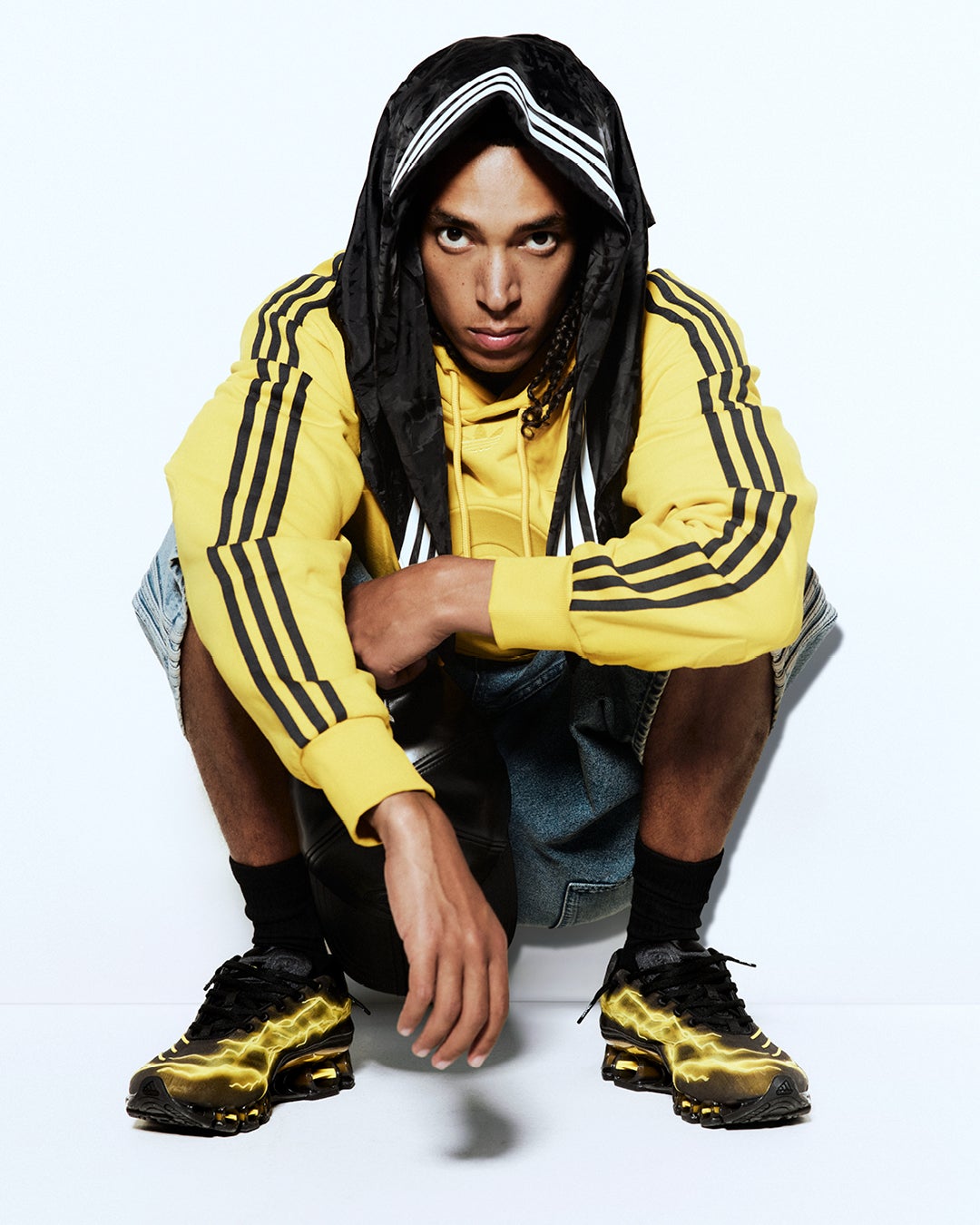 Adidas originals×ポケモン 「 MEGARIDE F50(メガライド )」 着画 正面