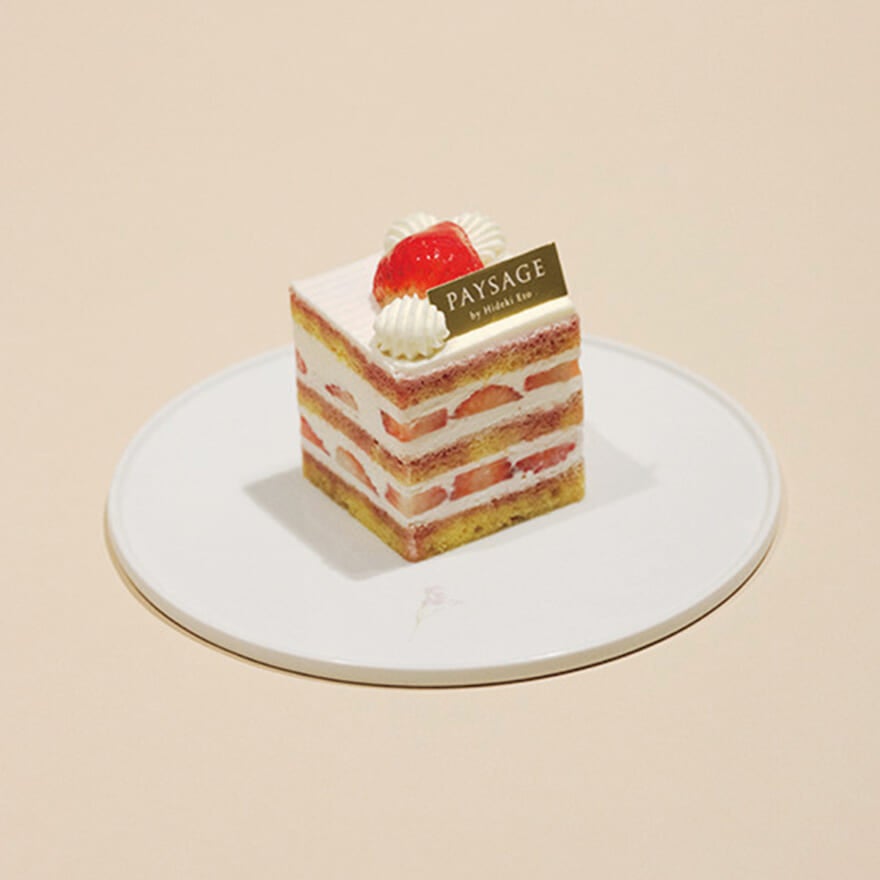 ペイサージュ代官山本店のショートケーキ