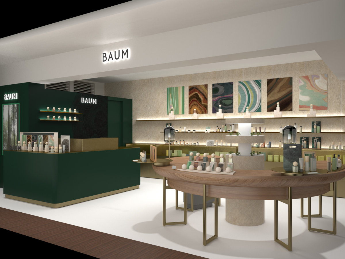 BAUMのSHOPの内観イメージ