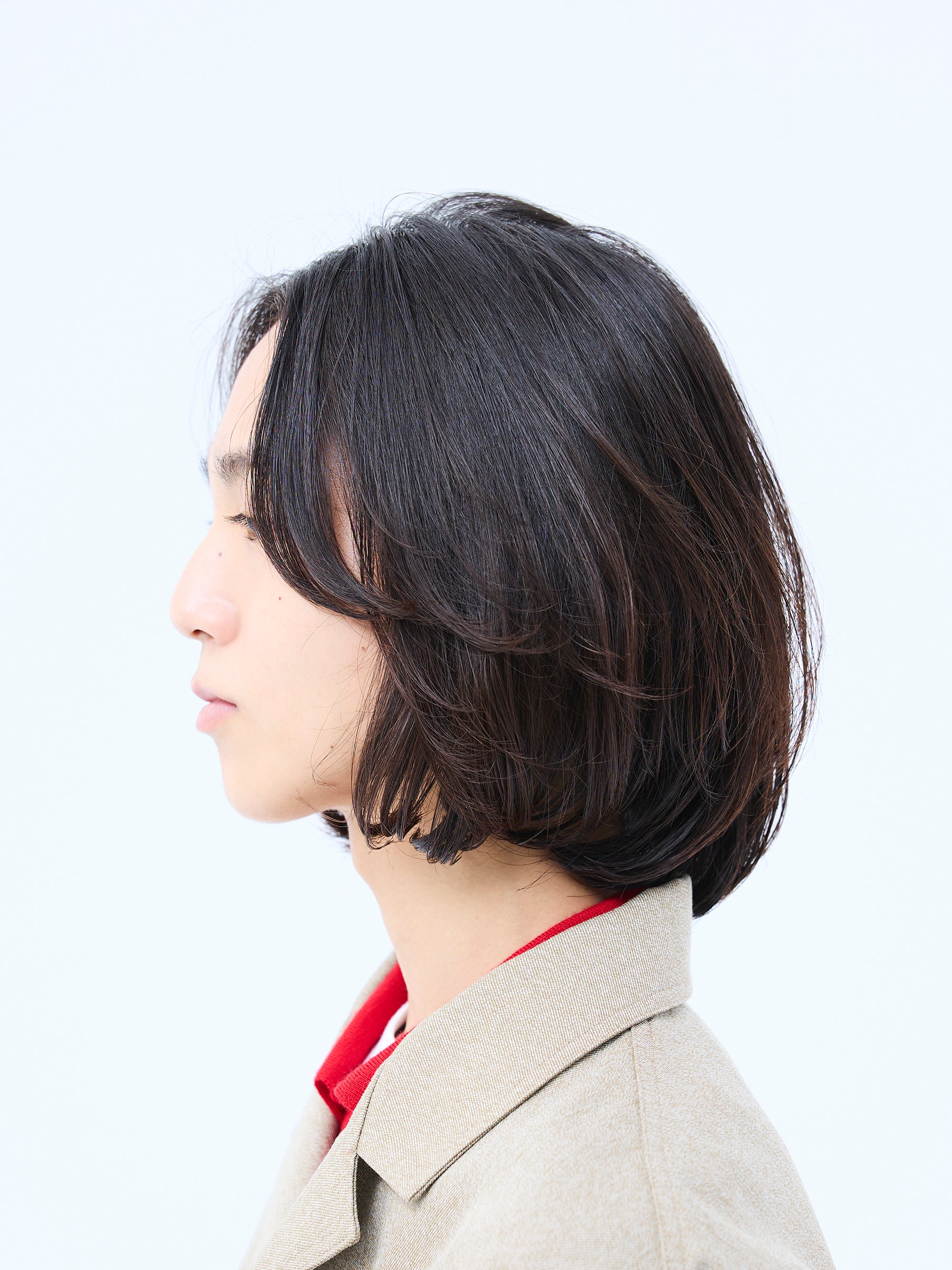 首のラインをキレイに見せる。内巻きメンズボブの新しい魅力【東京最旬ヘアカタログ】
