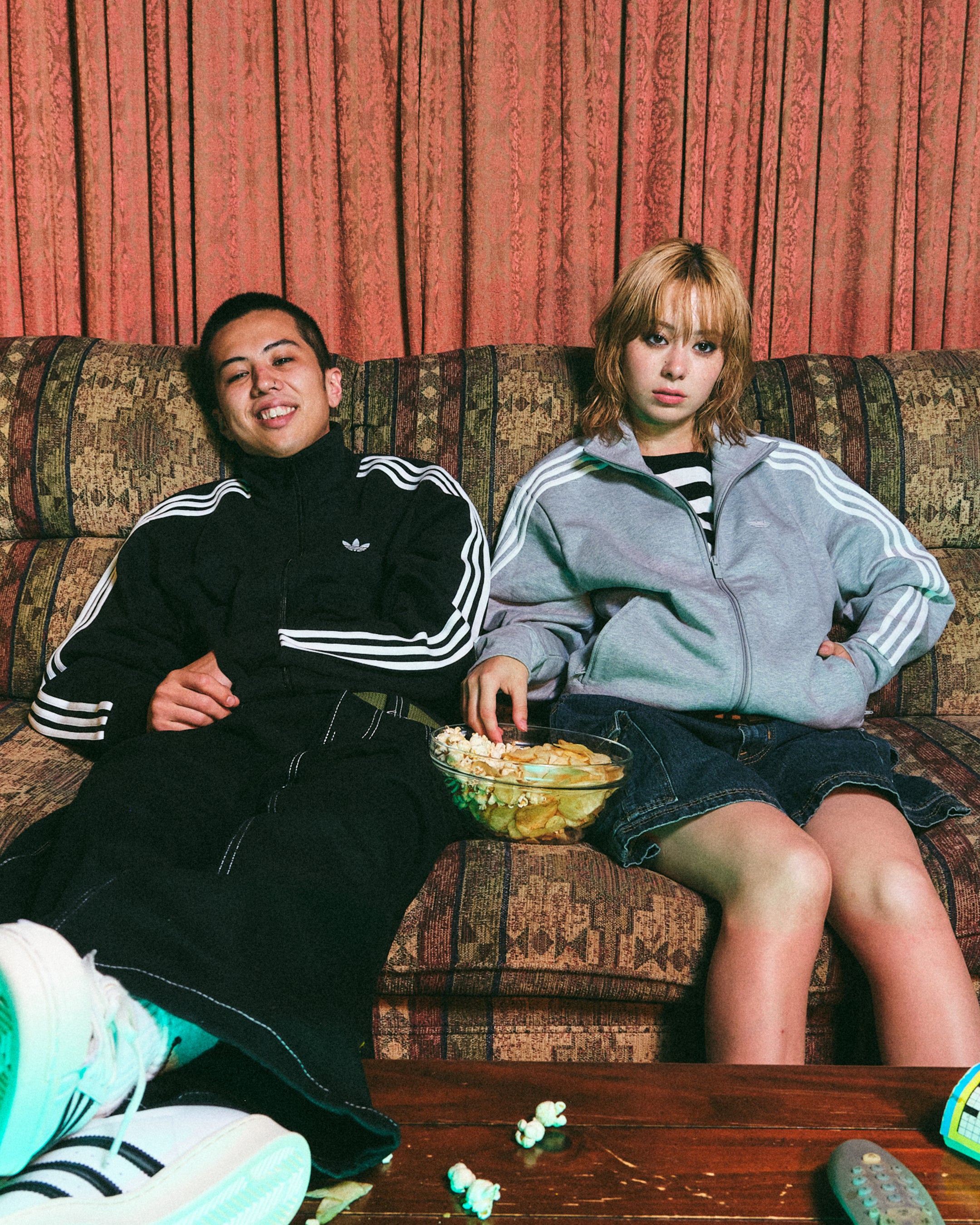 adidas Originals SWEAT FIREBIRD TRACK TOP ビジュアル