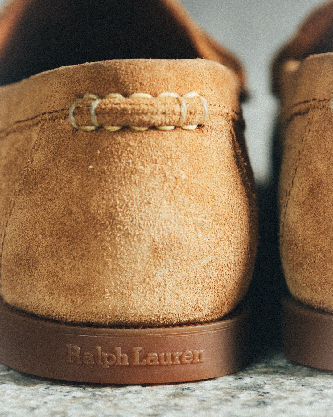 POLO RALPH LAUREN ローファー「MERTON PENNY LOAFER」 踵
