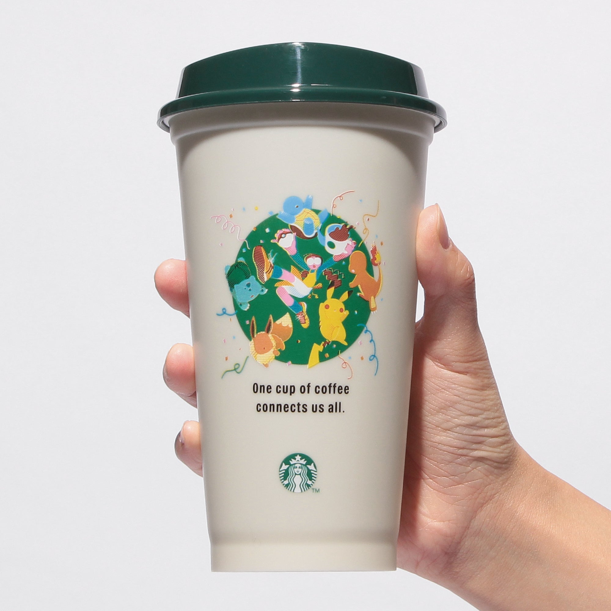 『Pokémon + STARBUCKS リユーザブルカップ コーヒーコネクション 473ml』 ¥1,300