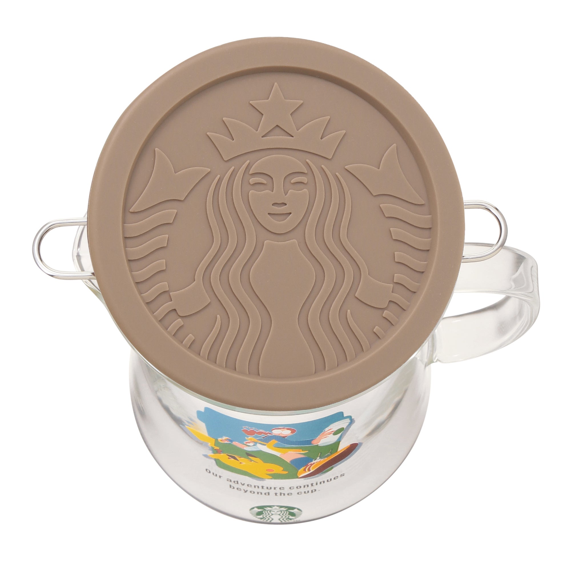 『Pokémon + STARBUCKS グラス ドリップコーヒーメーカー コーヒーアドベンチャー』 蓋