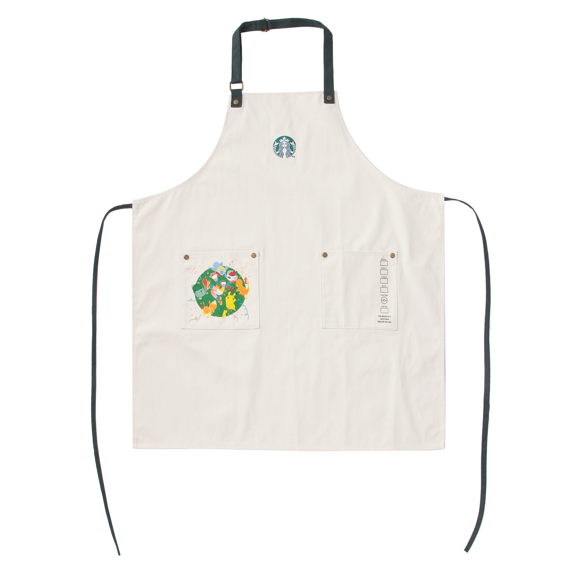 『Pokémon + STARBUCKS ユーティリティエプロン コーヒーコネクション』