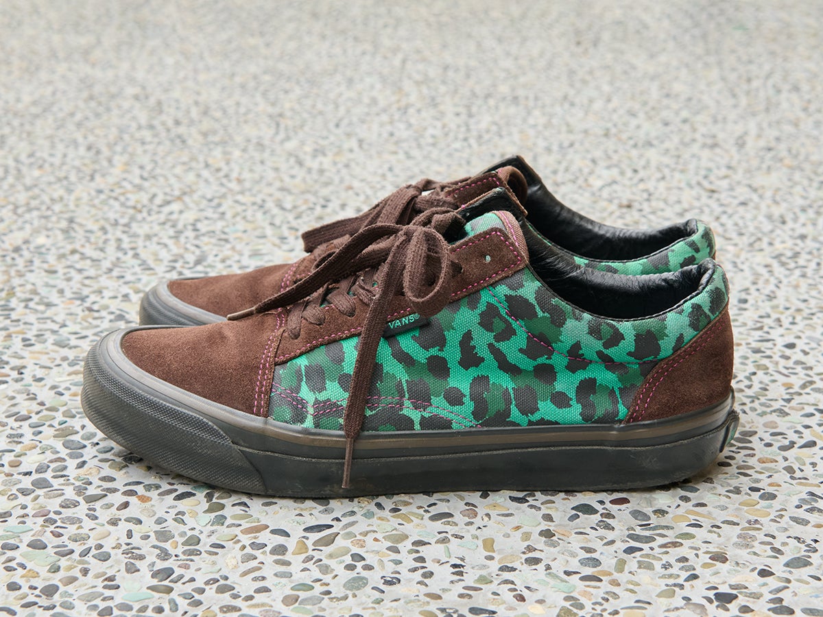 vans&times;stray rats コラボスニーカー／サイド