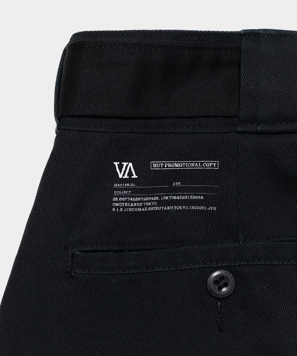 874 Work Pants ブラック ロゴ