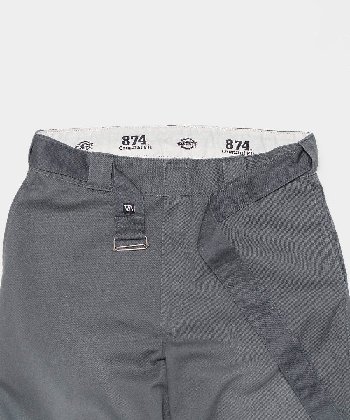 874 Work Pants グレー ベルト