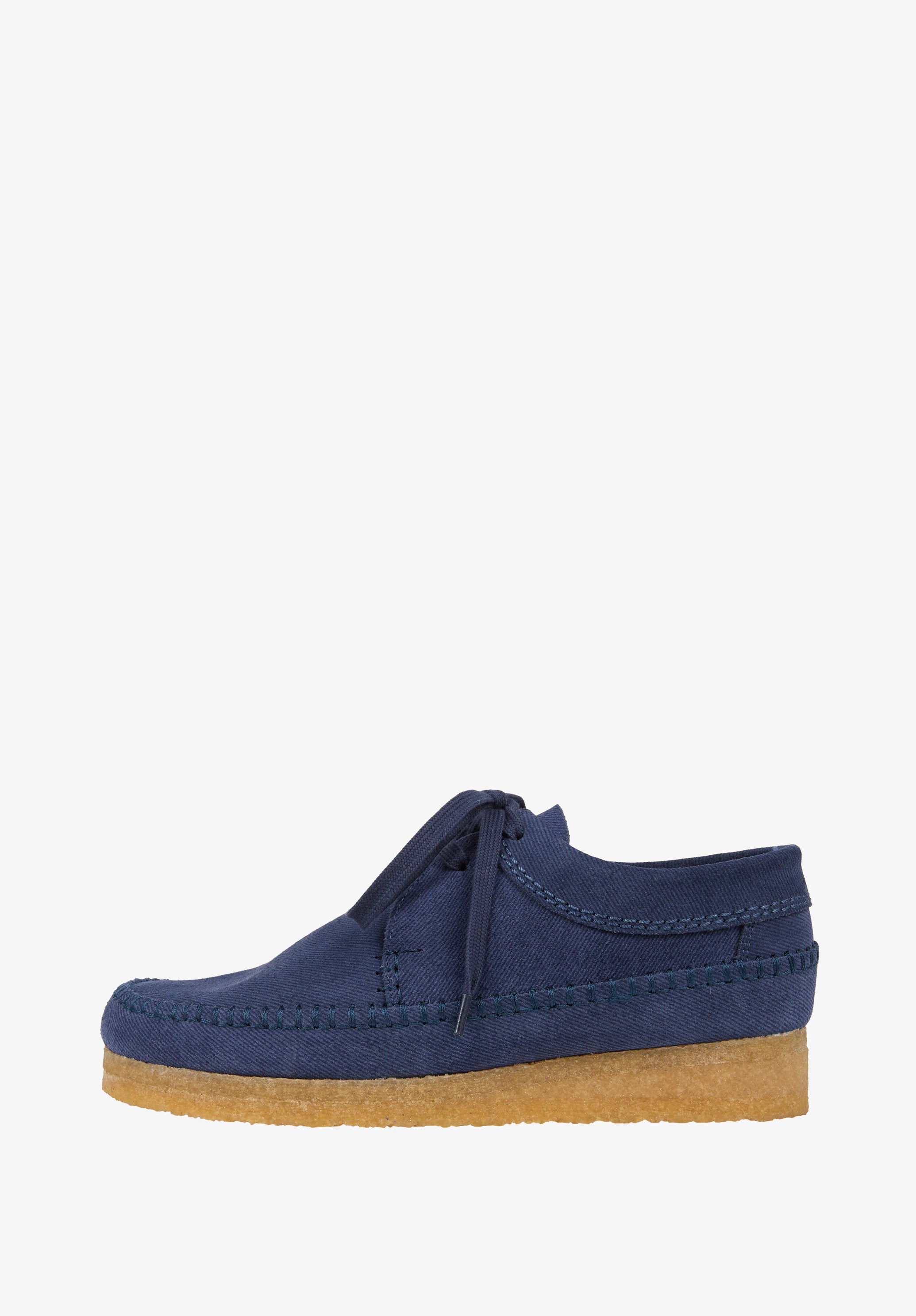 A.P.C. CLARKS デザートブーツ ネイビー 側面
