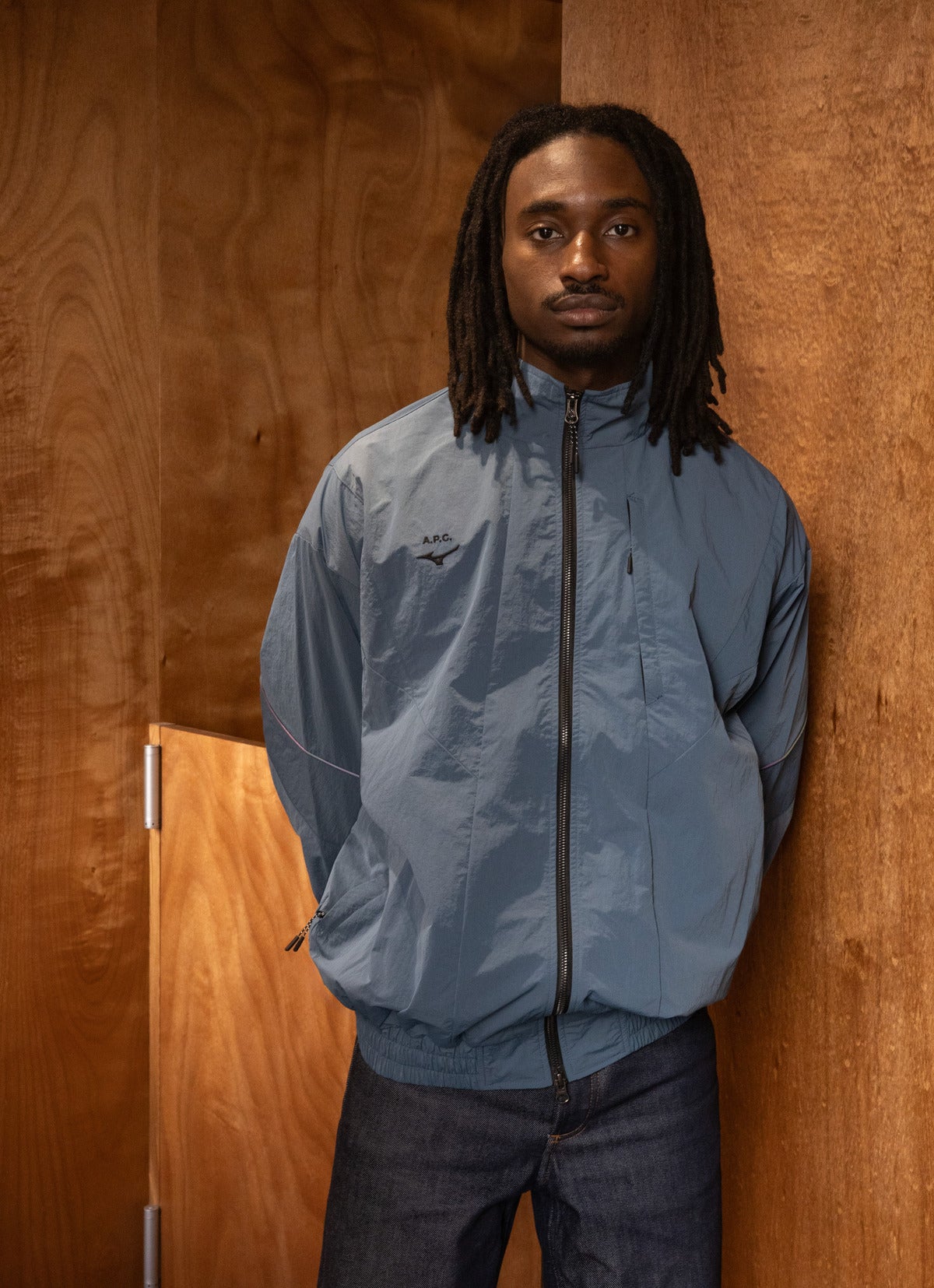 A.P.C.×Mizuno BLOUSON CONDOR 着画