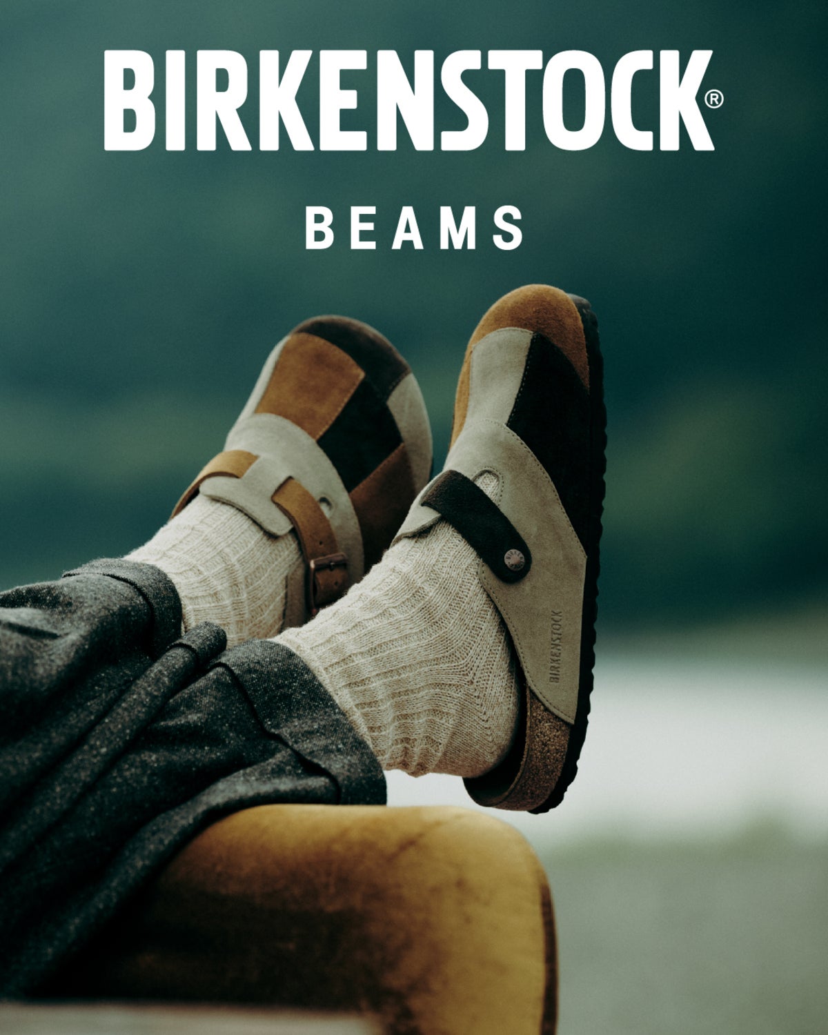 BEAMS &times; BIRKENSTOCK 『BOSTON』　キービジュアル