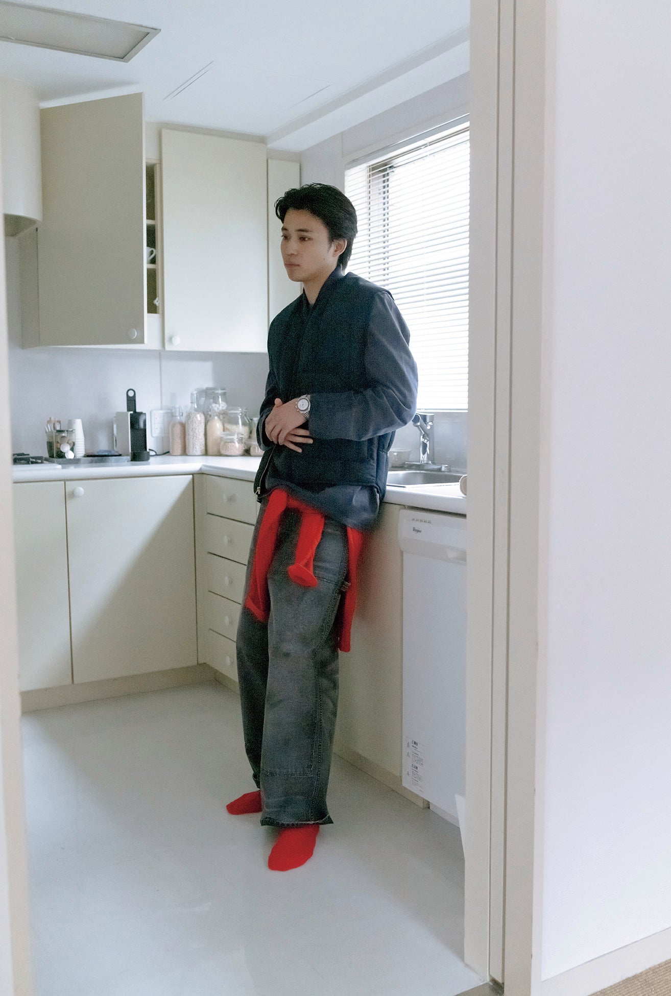 中田圭祐が着用する