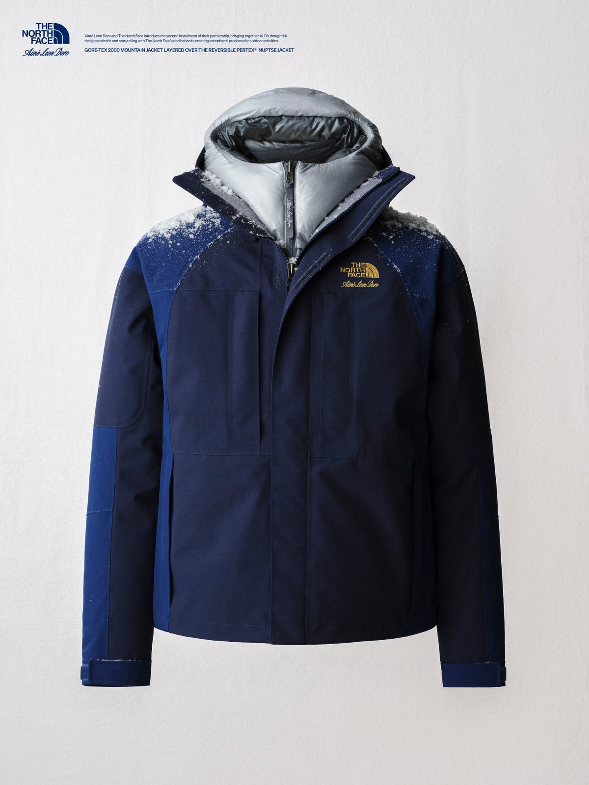 THE NORTH FACE × Aimé Leon Dore 2026 年秋冬カプセルコレクション ダウンネイビー