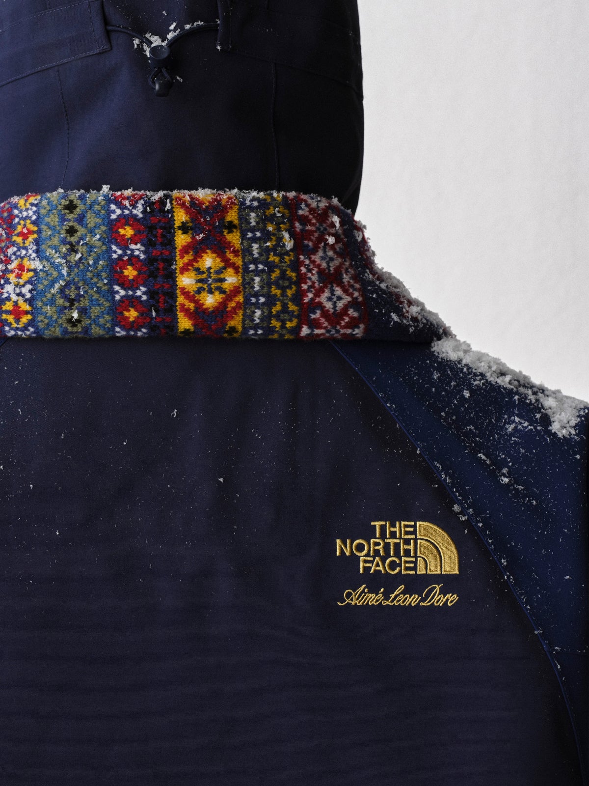 THE NORTH FACE × Aimé Leon Dore 2026 年秋冬カプセルコレクション ダウン ネイビー ロゴ
