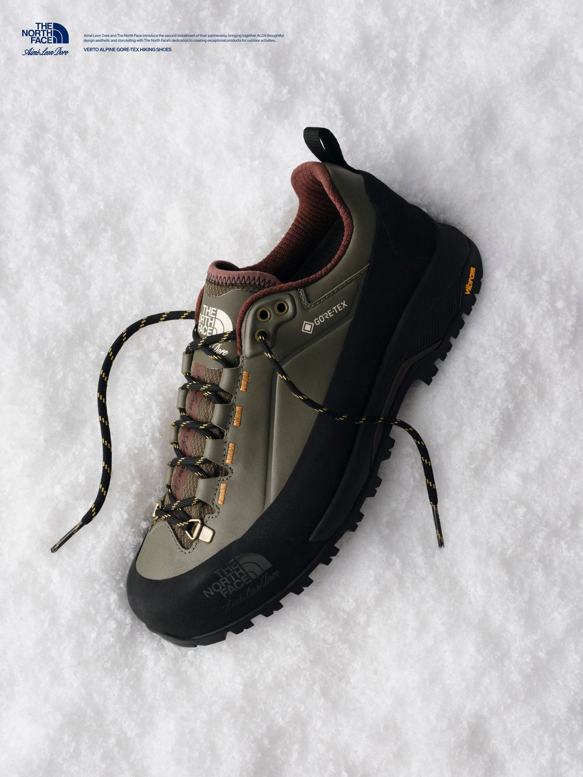 THE NORTH FACE × Aimé Leon Dore 2026 年秋冬カプセルコレクションシューズ