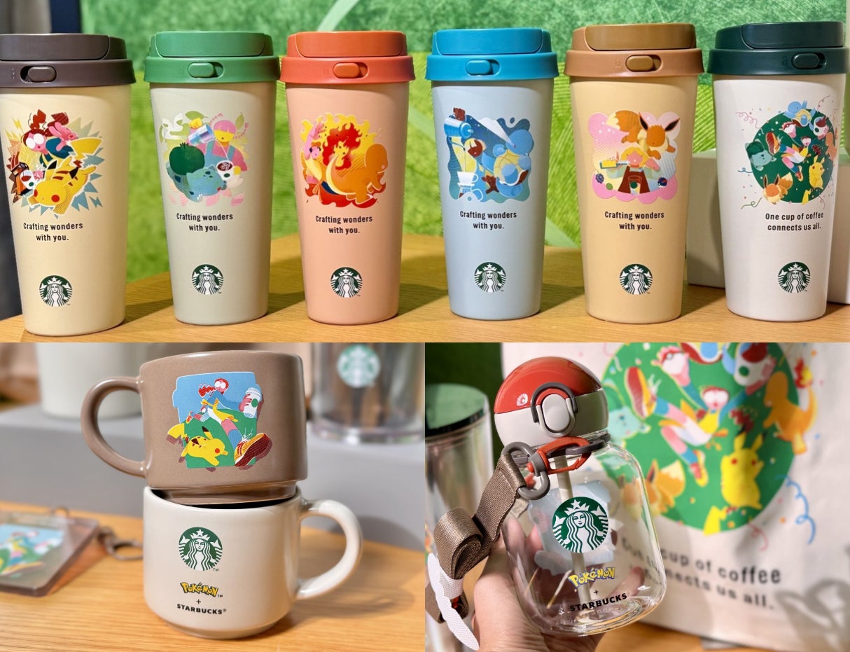 【スタバ×ポケモングッズまとめ】タンブラーやストローマグ、エプロンなど、コラボ全種類販売場所一覧！