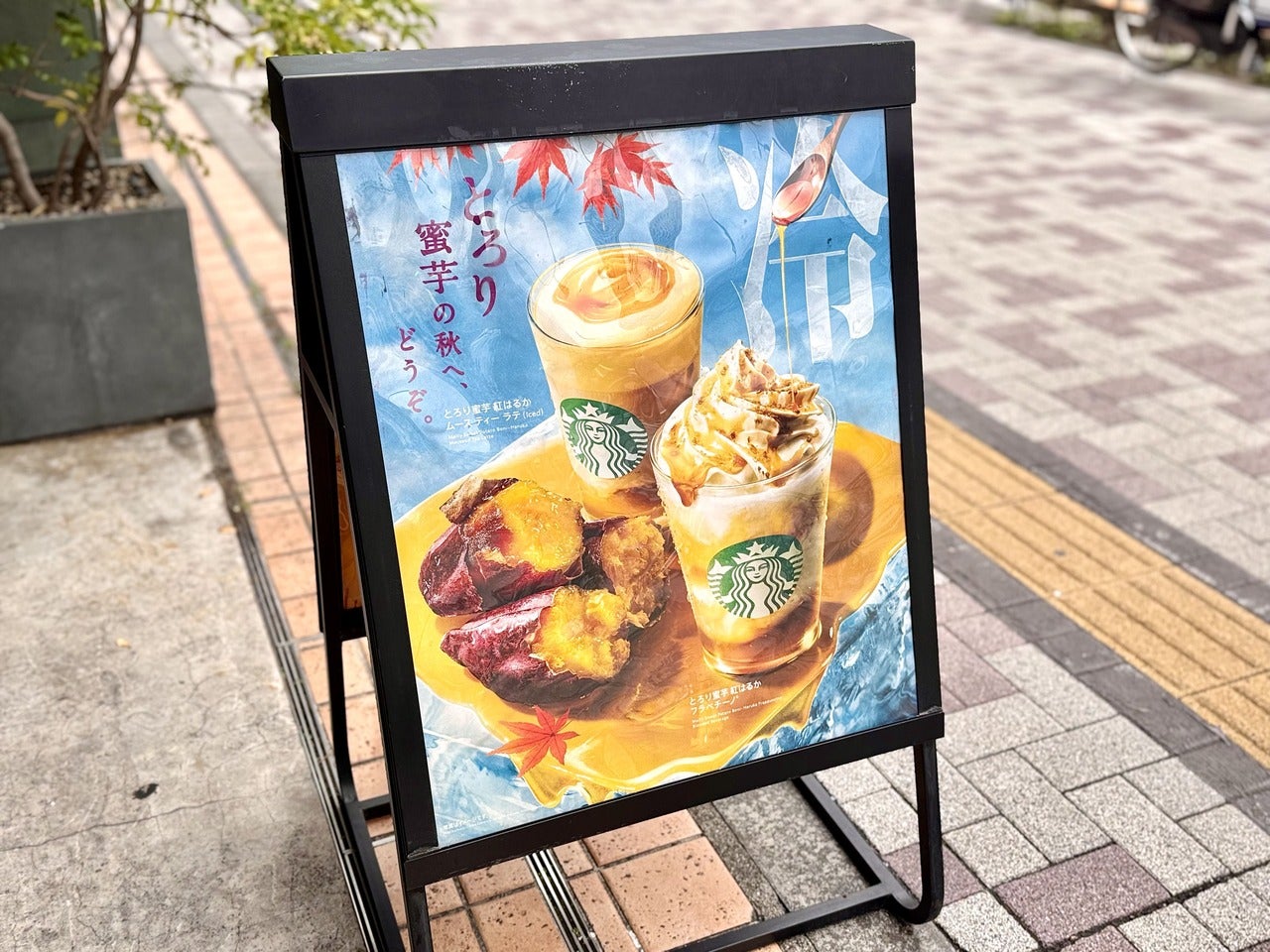 スタバ新作蜜芋1