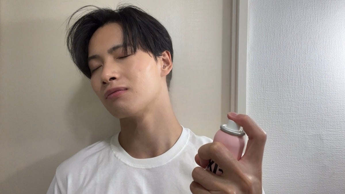 「SO.NATURAL(ソーナチュラル)」 オールデイタイト メイクアップ セッティング フィクサー 使い方2