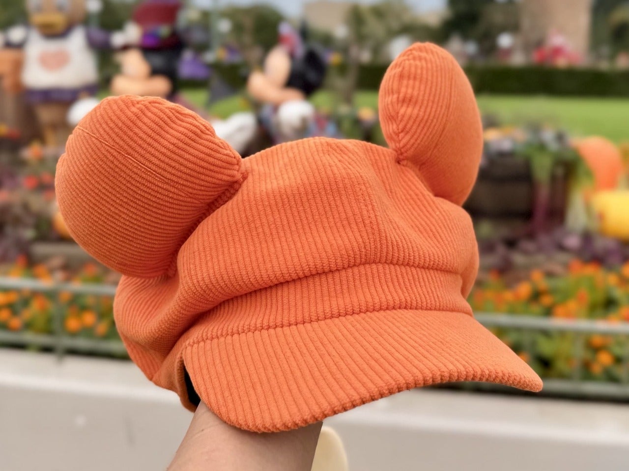 ディズニーハロウィングッズ「キャップ」正面