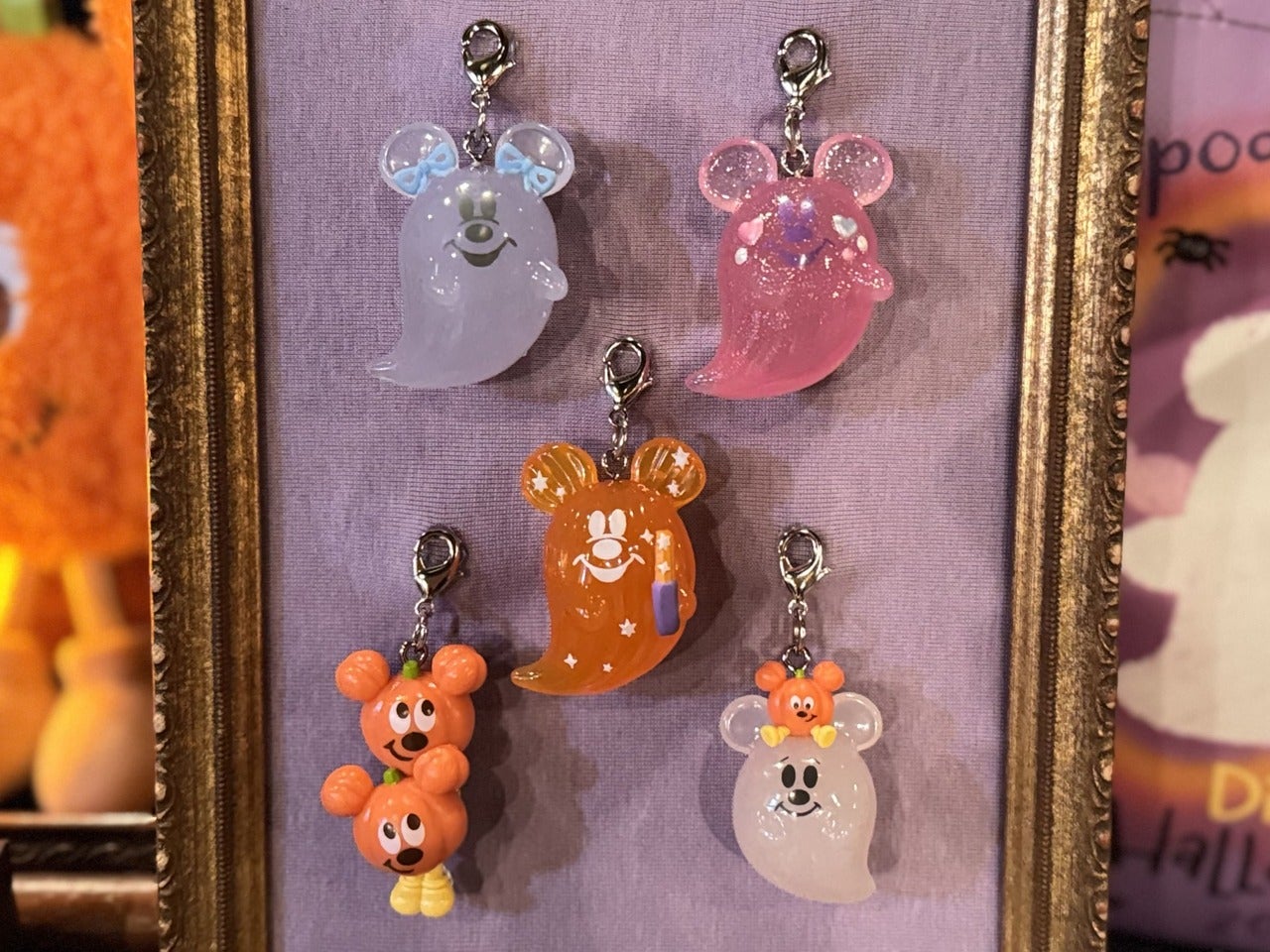 ディズニーシーハロウィングッズ「チャーム」種類