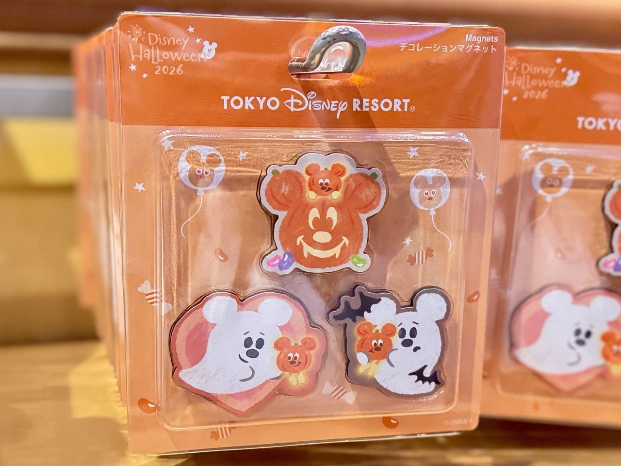 ディズニーシーハロウィングッズ「デコレーションマグネットセット」