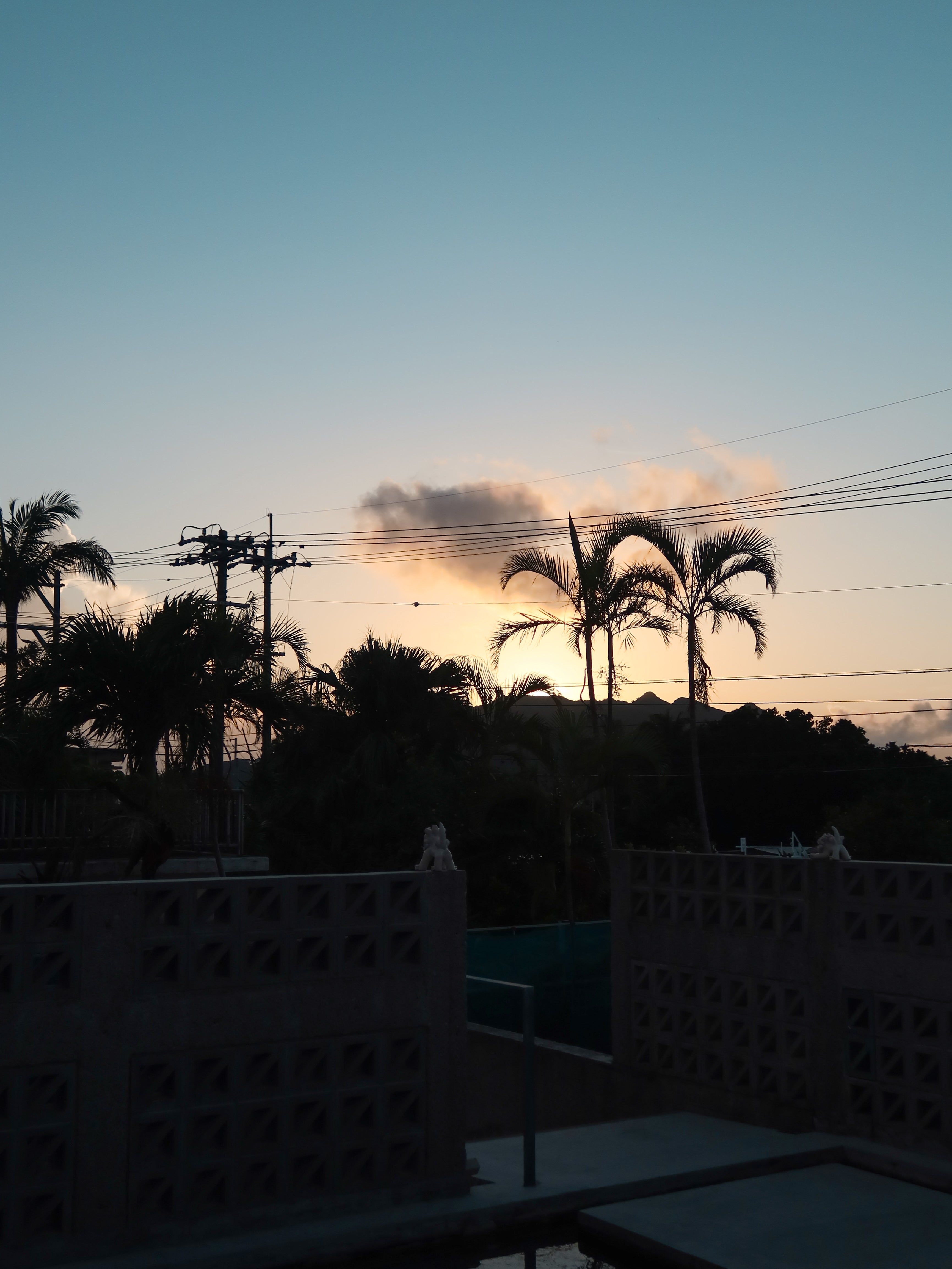 「MEGURU|巡」で望める夕日