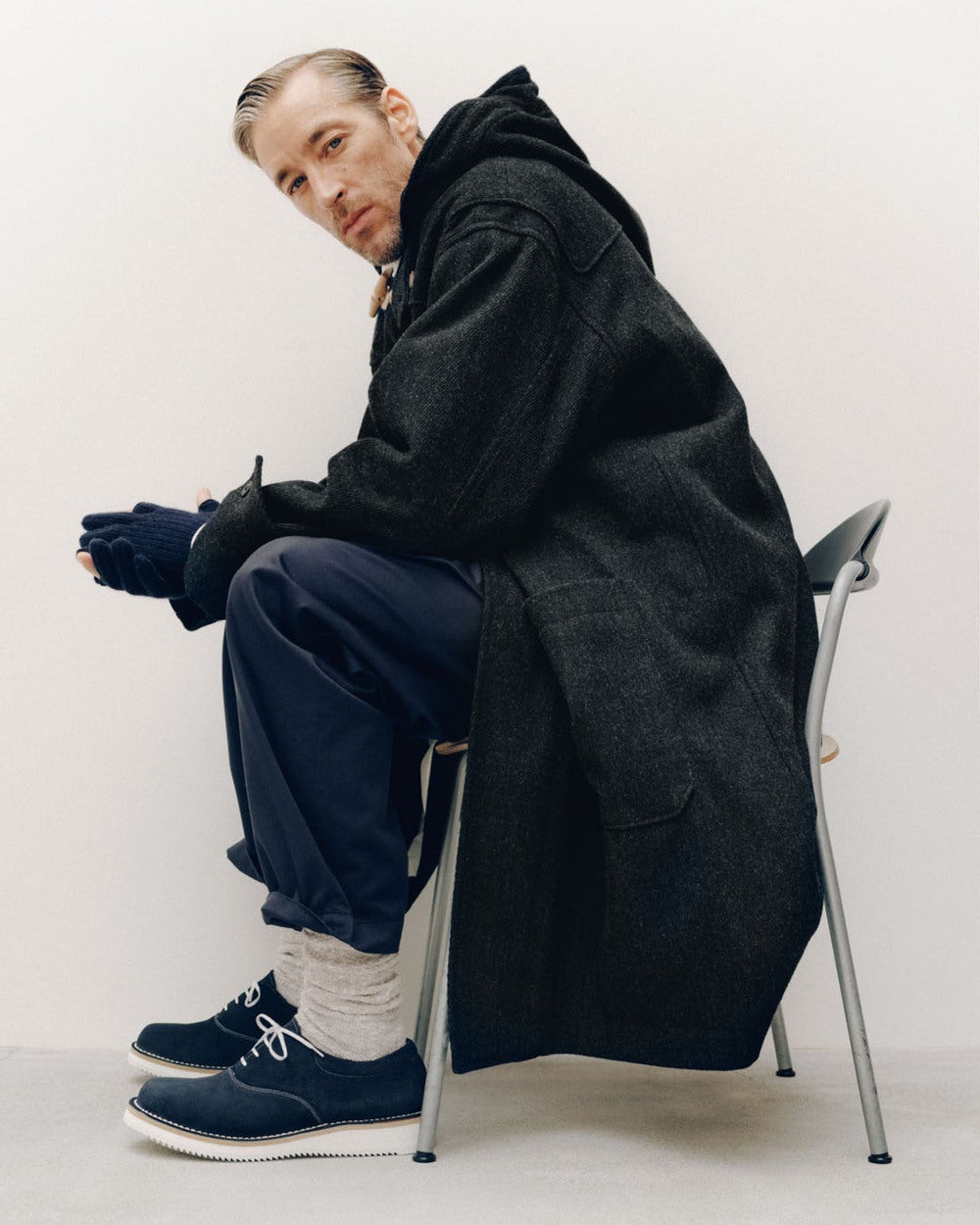 nanamica×REGAL “GORE-TEX Plain Toe Shoes” 着画 3
