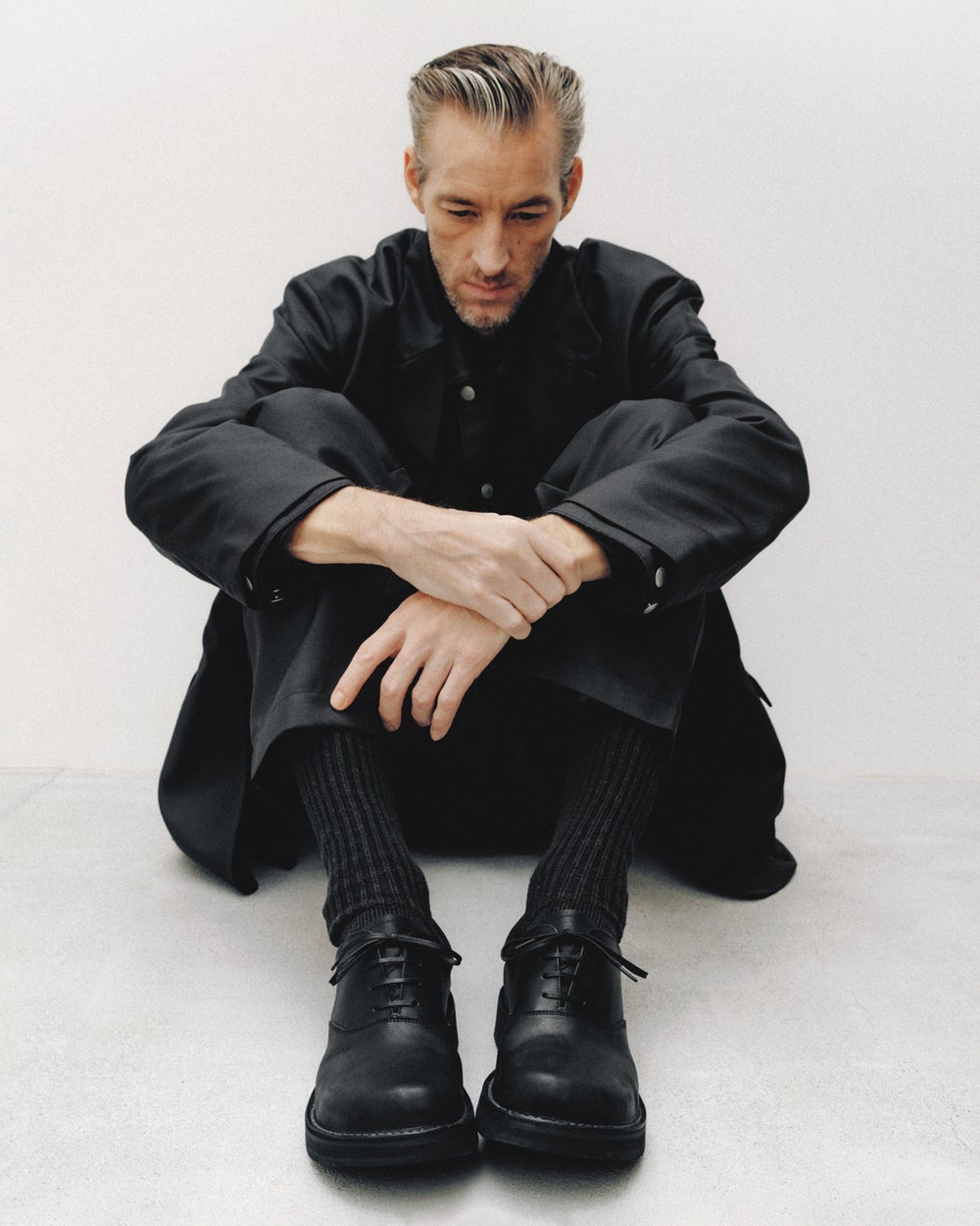 nanamica×REGAL “GORE-TEX Plain Toe Shoes” 着画 1