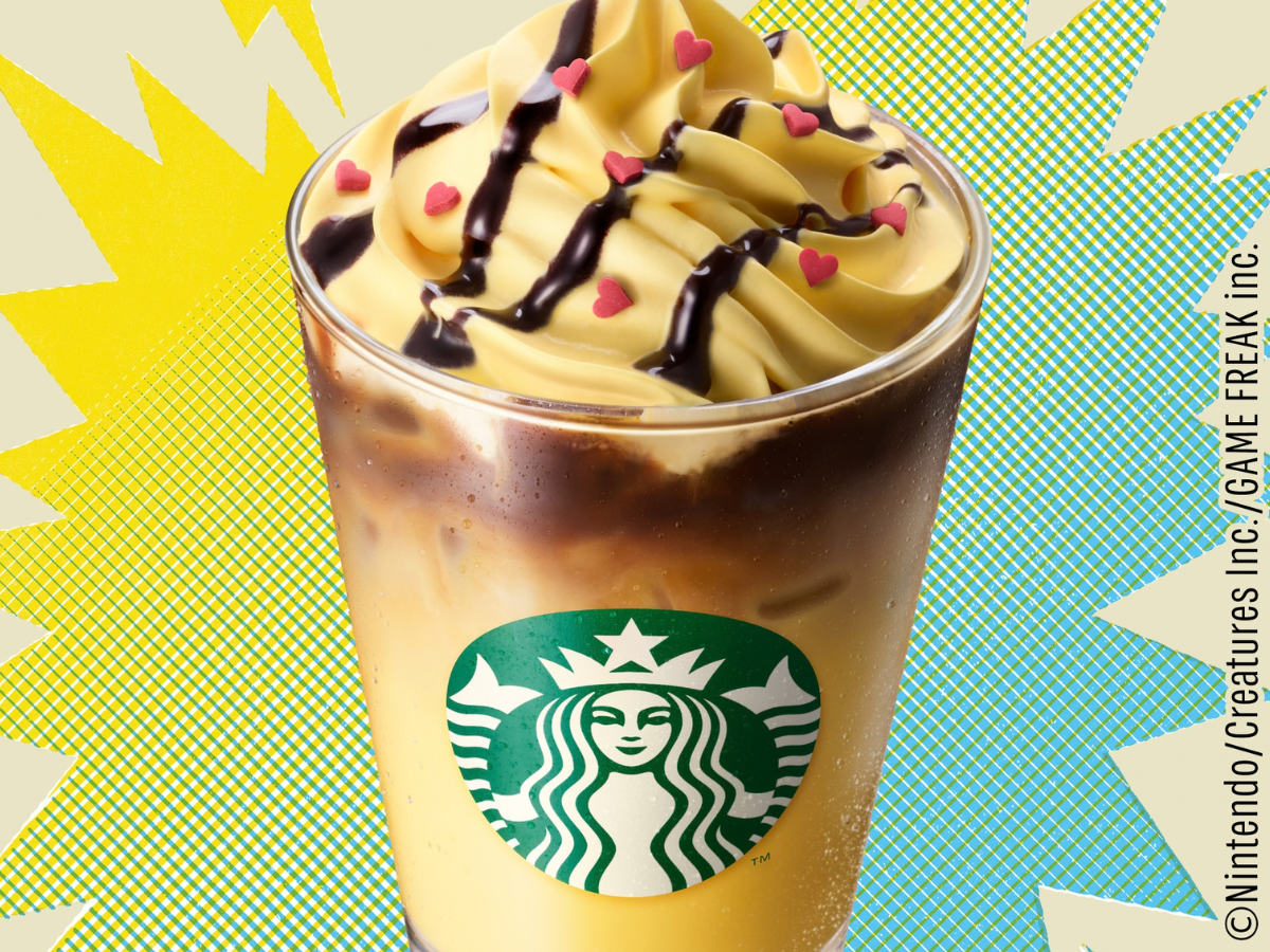 売り切れ必至...。「POKÉMON + STARBUCKS®」が初コラボ！ バリスタ考案『ピカチュウ ハニークリーム ラテ』と全41のグッズを9月30日(水)より発売開始。