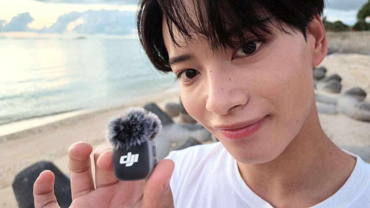 「DJI Mic Mini 2 トランスミッター」サイズ感