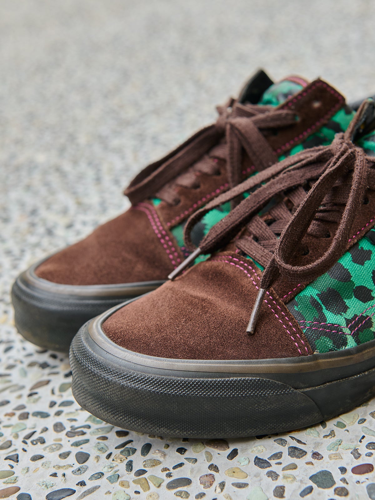 vans&times;stray rats コラボスニーカー／アッパー