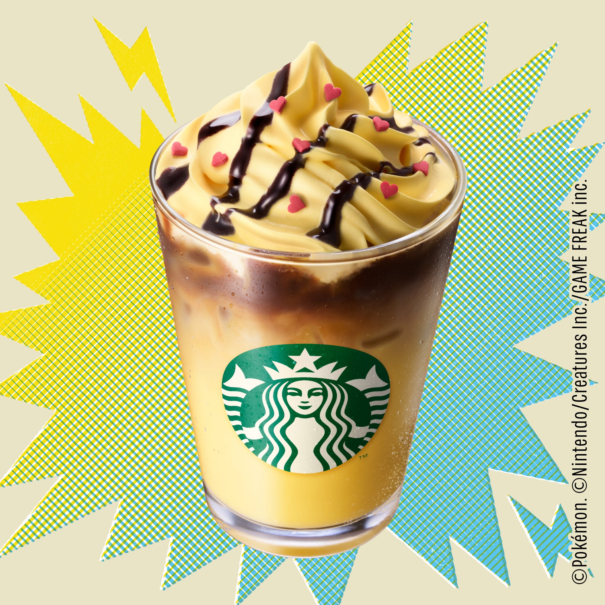 ピカチュウ ハニークリーム ラテ