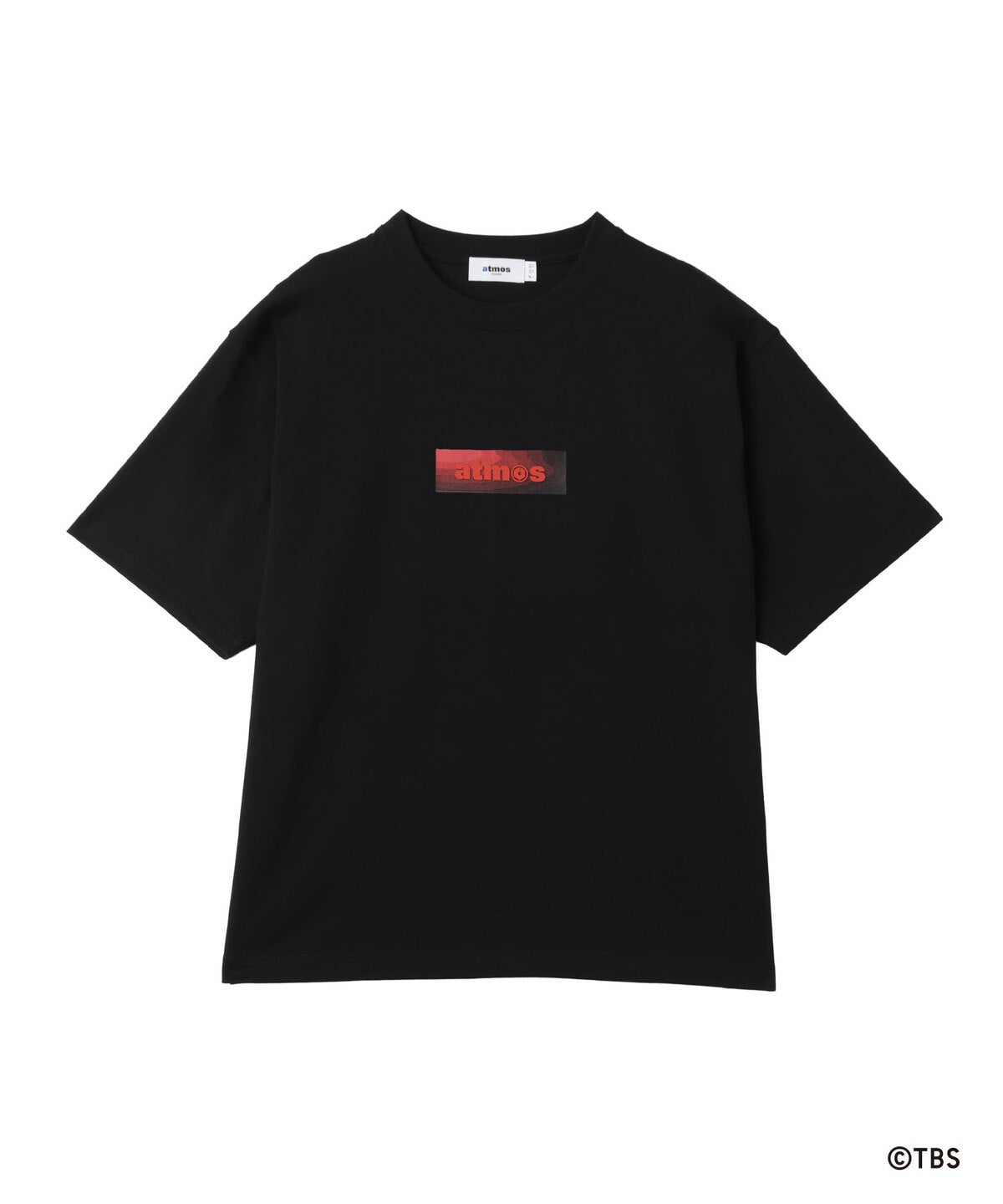VIVANT × atmos Box Logo T-shirt ブラック 前