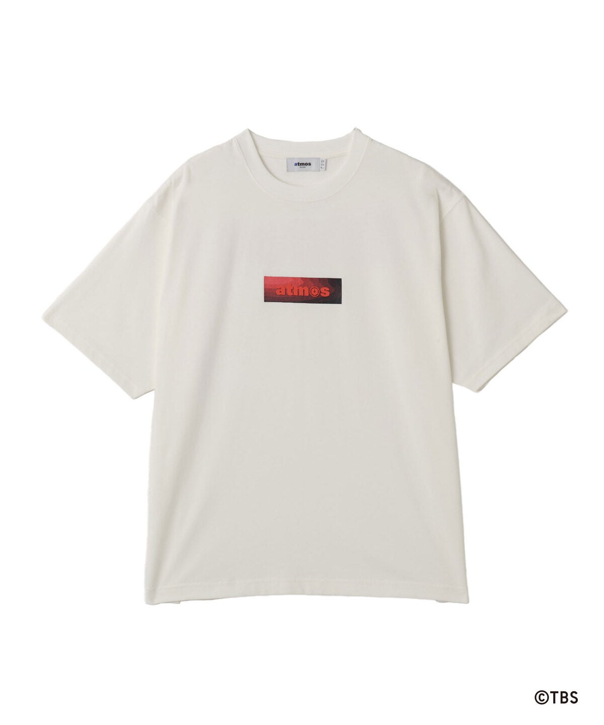 VIVANT × atmos Box Logo T-shirt ホワイト 前