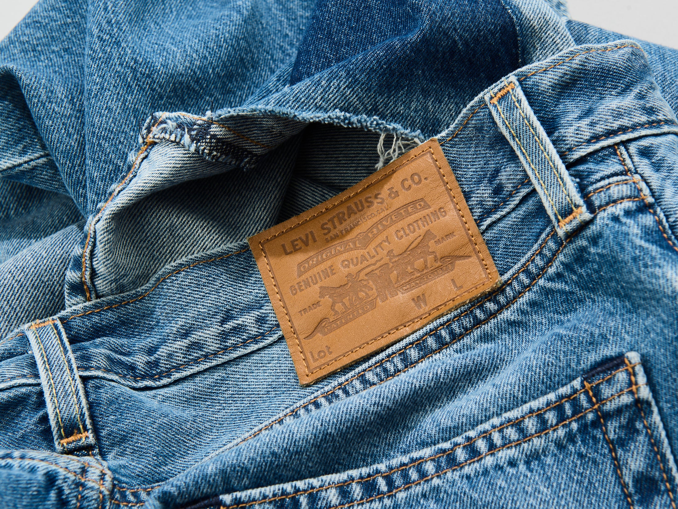 一点モノのような特別感！「リーバイス®」のカスタムモデルが新鮮すぎて。[Levi’s® BAGGY WIDE LEG ジーンズ]【新作デニム図鑑_2026AW】