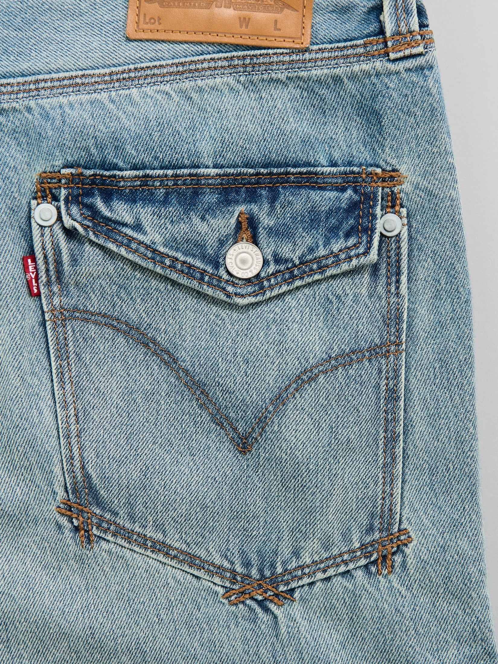 Levi's® 「TWISTED バギーワイドジーンズ」 バックポケット