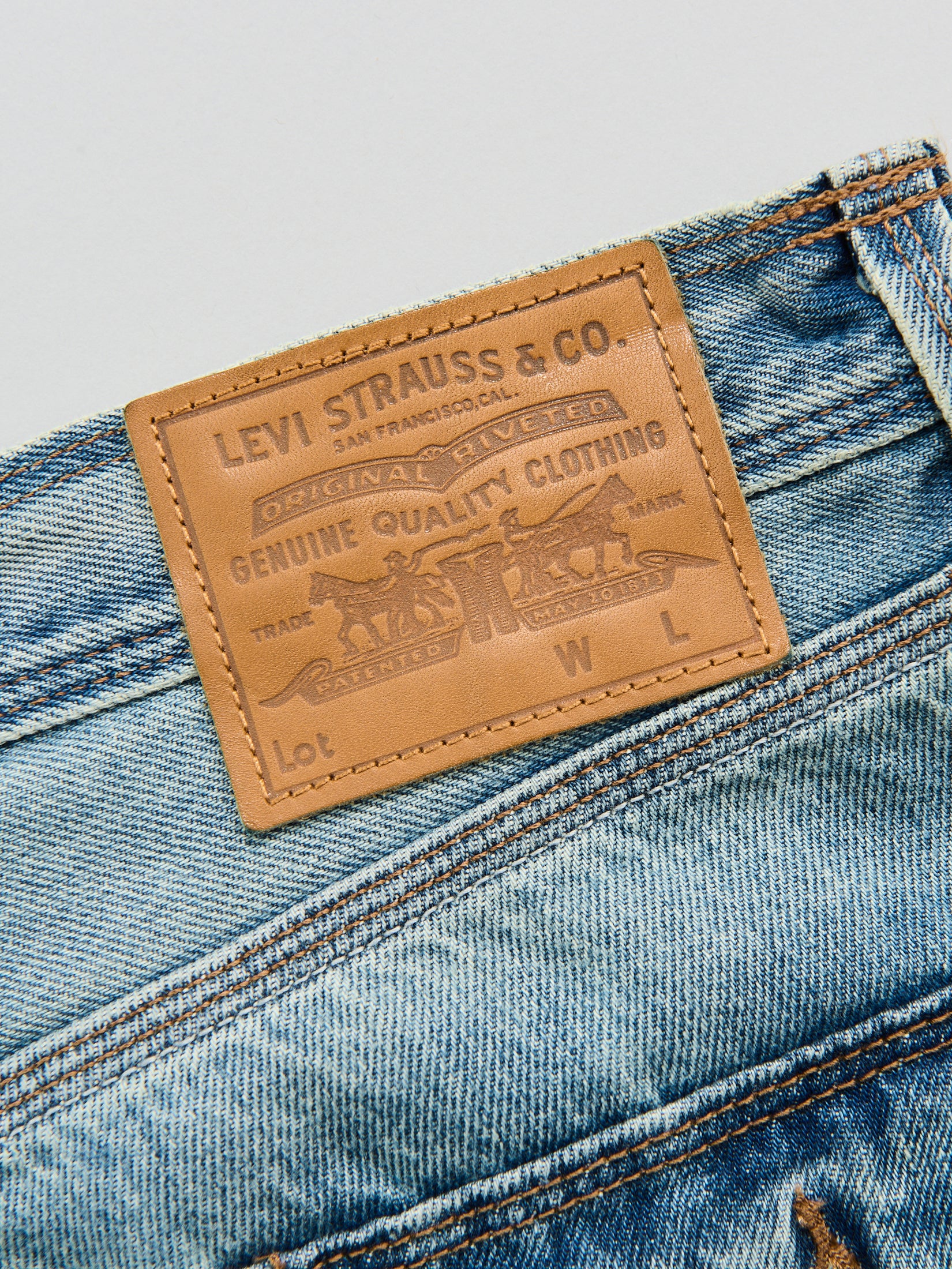 Levi's® 「TWISTED バギーワイドジーンズ」 タブ