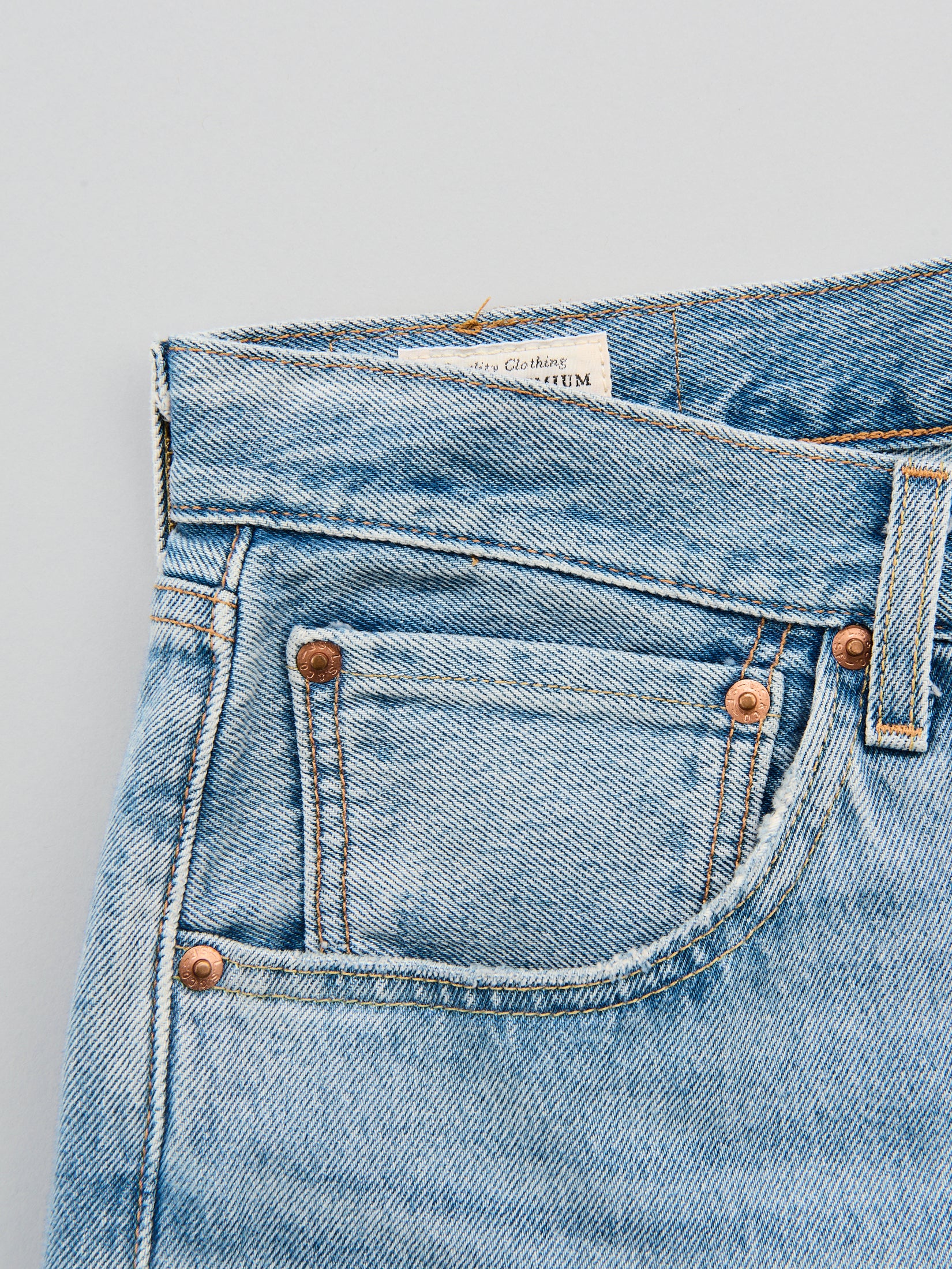 Levi&rsquo;s&reg;の「501&reg; LOOSE ジーンズ ライトインディゴ」のコインポケット