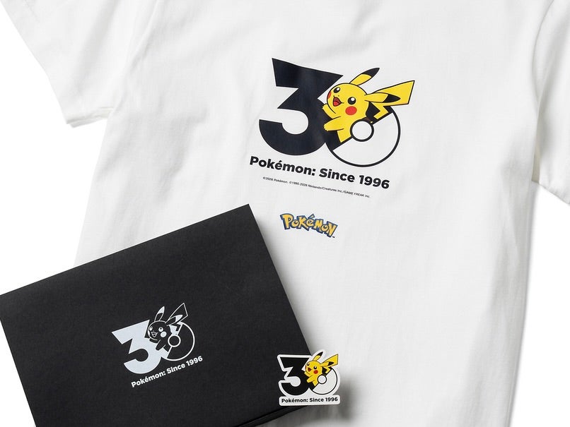 ポケモン1,025匹が登場!スペシャルすぎる30周年記念ロゴTシャツが「ZOZOTOWN」からリリース!