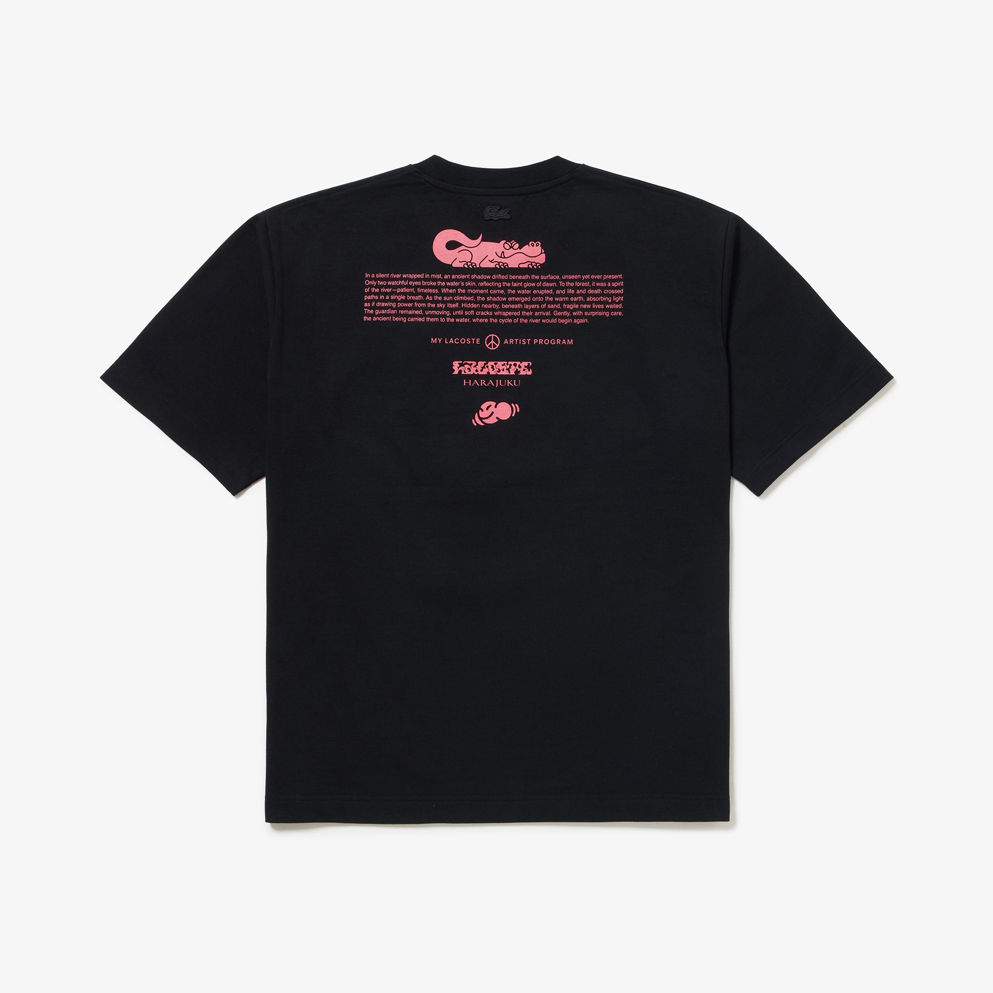 My Lacoste Artist Program Vol.11 SAND NAOKI限定アイテム Tシャツ ブラック