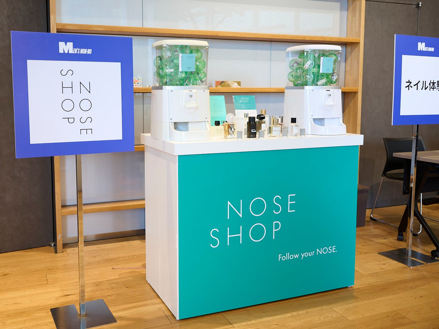 NOSE SHOPガチャガチャ/会場の様子
