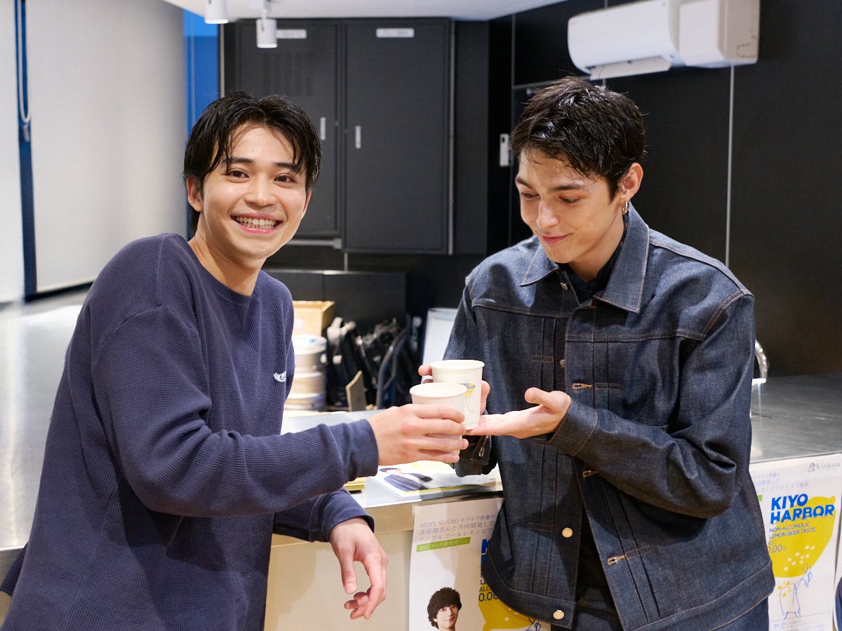 モーガンさんと中田圭祐の旧友コンビ