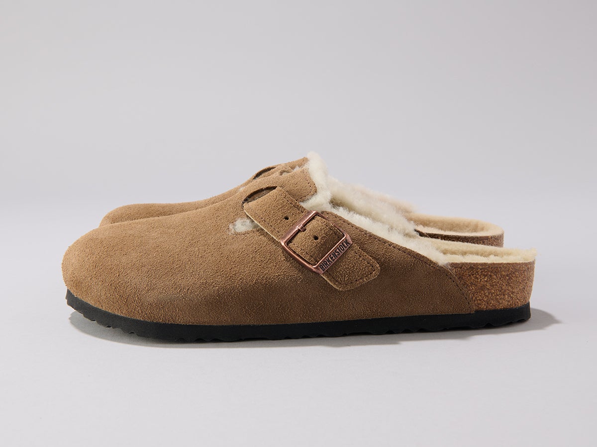 BIRKENSTOCK、Boston Shearling、サイド