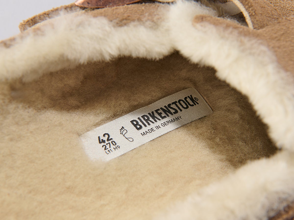 BIRKENSTOCK、Boston Shearling、インソール