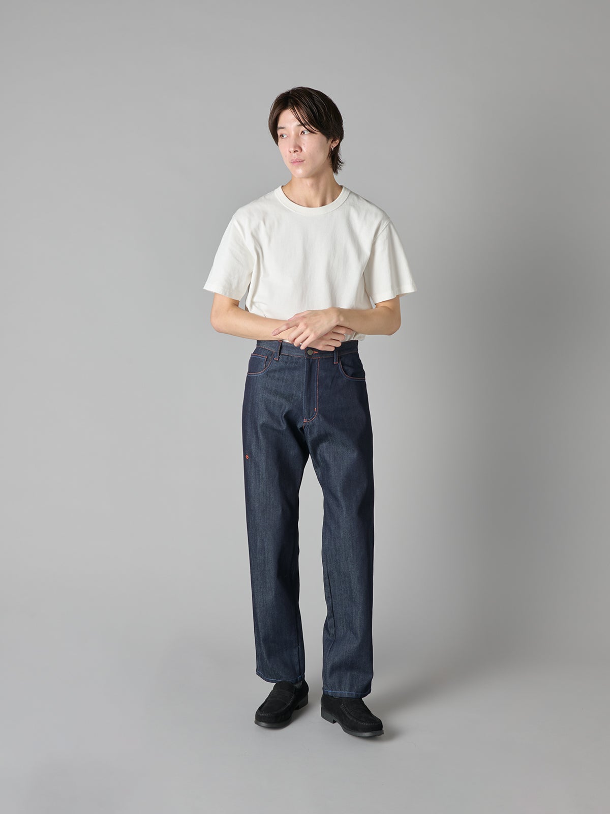 【新作デニム図鑑_2026AW】サイラスのサタデージーンズ|モデルカット