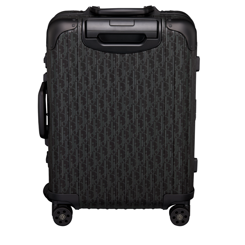 DIOR AND RIMOWA キャリーオン スーツケース ブラック 側面