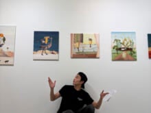 現実と虚像が混じる不思議な世界。アーティストで友人の花梨の個展へ[中田圭祐ブログ]