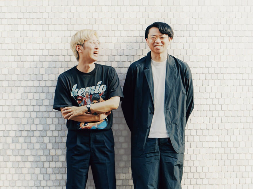 談笑する朝井リョウと水野太貴